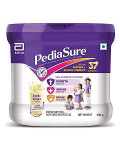 Pediasure Health and Nutrition Drink Powder 200g Jar - Vanilla Delight Flavour